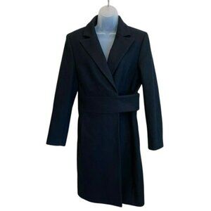 Ladies Express Wool Long Dress Coat Size 5/6